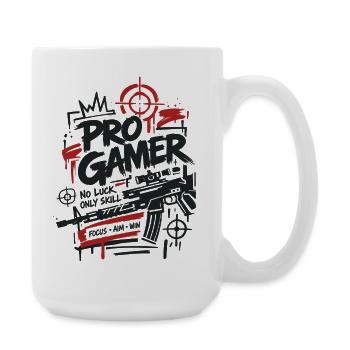 Gaming Lover Controller Graphics - Large Mug 440 ml - white - Right