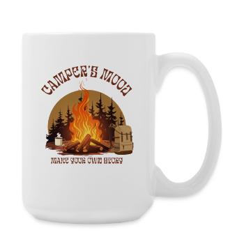 Die Stimmung des Campers - Große Tasse 440 ml - Weiß - Rechts