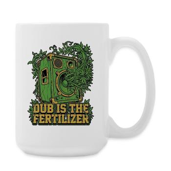 Dub Reggae Garden - Grande tasse 440 ml - blanc - Droite