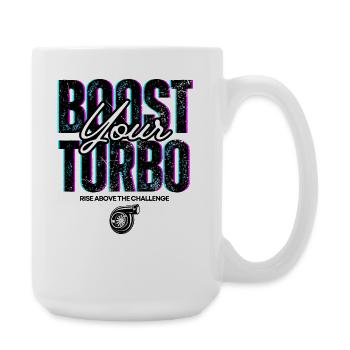 Turbo Booster Blanc - Grande tasse 440 ml - blanc - Droite