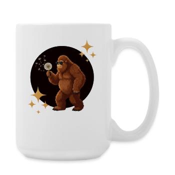 Sasquatch fait exploser des vœux - Grande tasse 440 ml - blanc - Droite