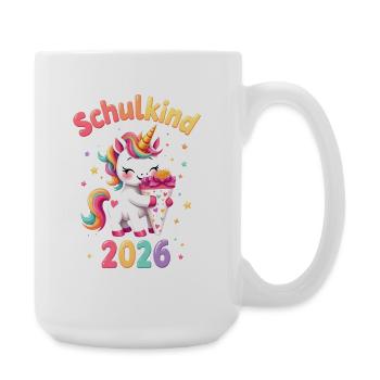 Scolaire 2026 Inscription scolaire 2026 Retour à l’école - Grande tasse 440 ml - blanc - Droite