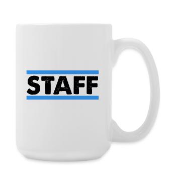 Staff - Large Mug 440 ml - white - Right