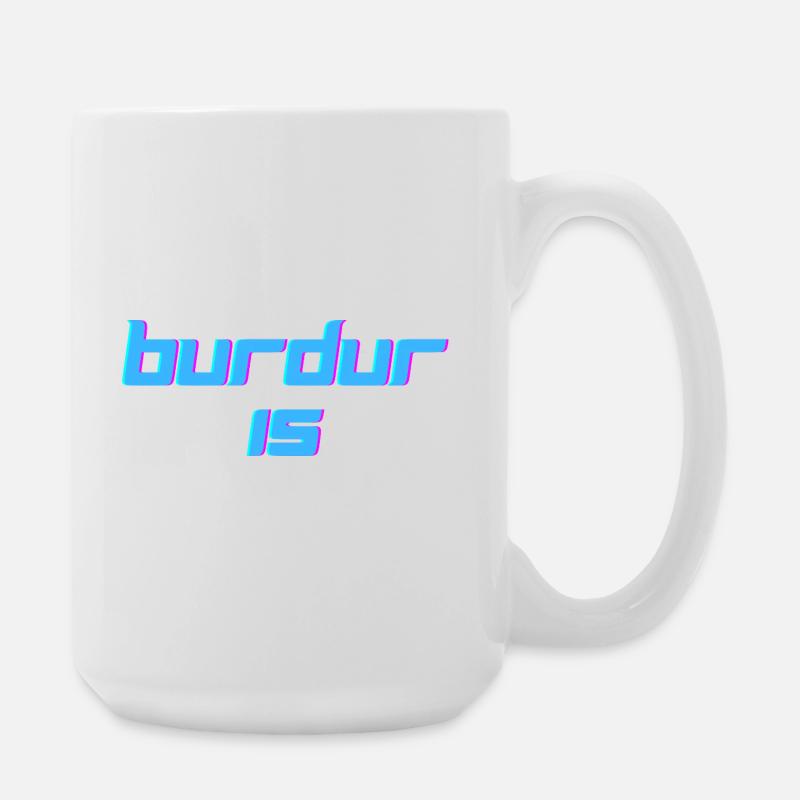 Burdur 15 - Große Tasse 440 ml - Weiß