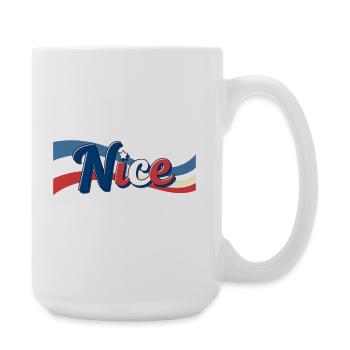 Der Glacenstand von Nizzaq - Large Mug 440 ml - white - Right