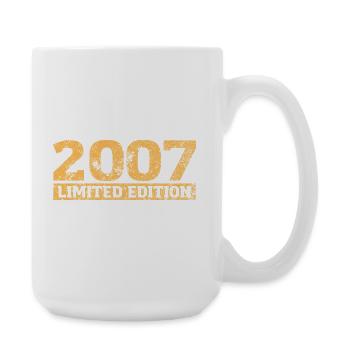 Édition Limitée 2007 18ème Cadeau d’Anniversaire - Grande tasse 440 ml - blanc - Droite