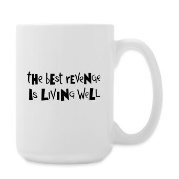 Best revenge ... by Cean - Large Mug 440 ml - white - Right