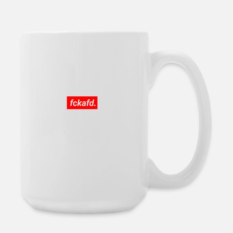 fckafd - Große Tasse 440 ml - Weiß