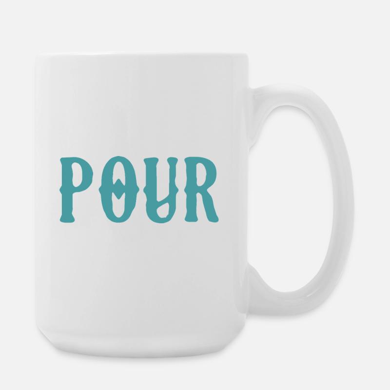 Pipo - Große Tasse 440 ml - Weiß