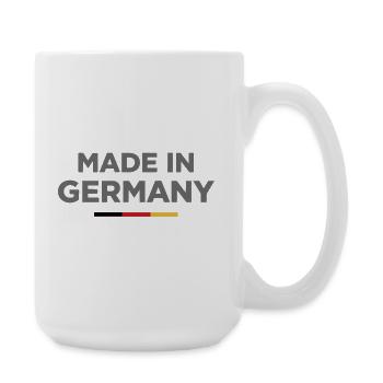 Made in Germany Shirt - Große Tasse 440 ml - Weiß - Rechts