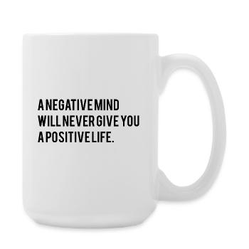 Motivational saying English - Large Mug 440 ml - white - Right
