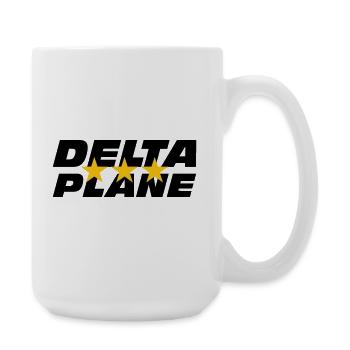 Logo Delta Plane Étoiles d'Excellence - Grande tasse 440 ml - blanc - Droite