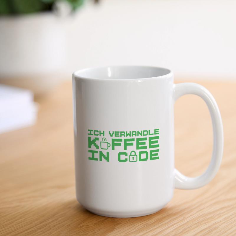 Informatik Verwandle Kaffee in Code Programmierer Große Tasse 440 ml
