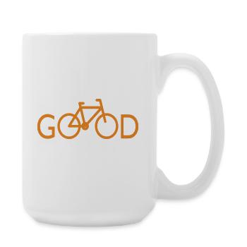 Diction du vélo cool - Grande tasse 440 ml - blanc - Droite