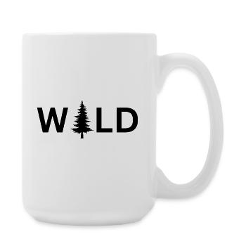 Forest and wild - Large Mug 440 ml - white - Right