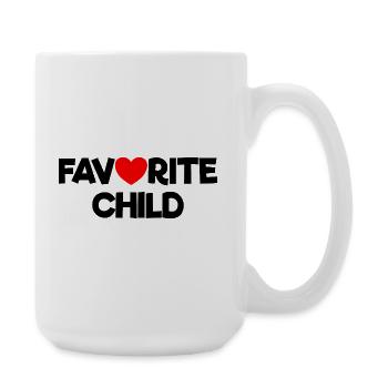 Enfant préféré - Grande tasse 440 ml - blanc - Droite