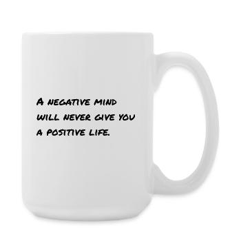 Motivational saying English - Large Mug 440 ml - white - Right