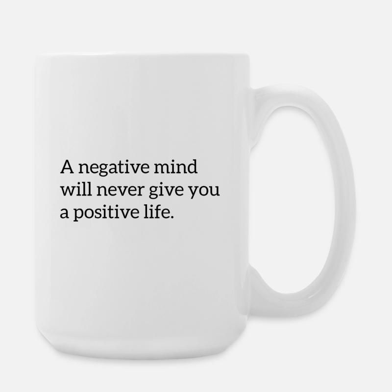 Motivierender Spruch Englisch - Große Tasse 440 ml - Weiß