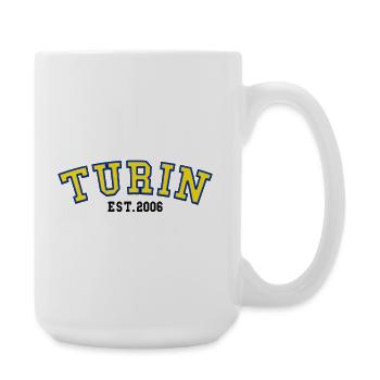 Turin fondée en 2006 - Grande tasse 440 ml - blanc - Droite