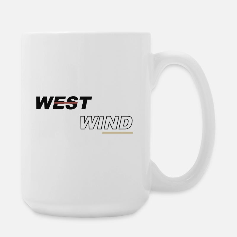 WESTWIND - Große Tasse 440 ml - Weiß