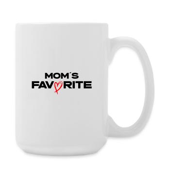 Moms Favorite - Große Tasse 440 ml - Weiß - Rechts