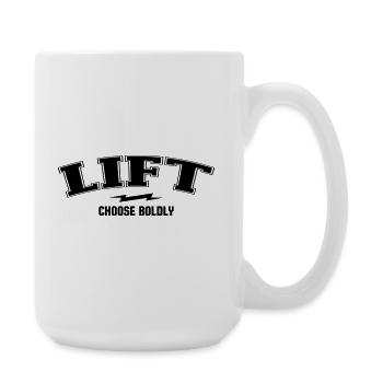 Varsity Arch - Lift Dept - Large Mug 440 ml - white - Right
