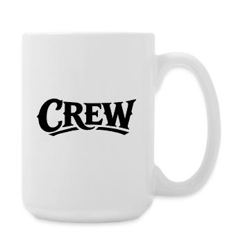 crew member - Large Mug 440 ml - white - Right