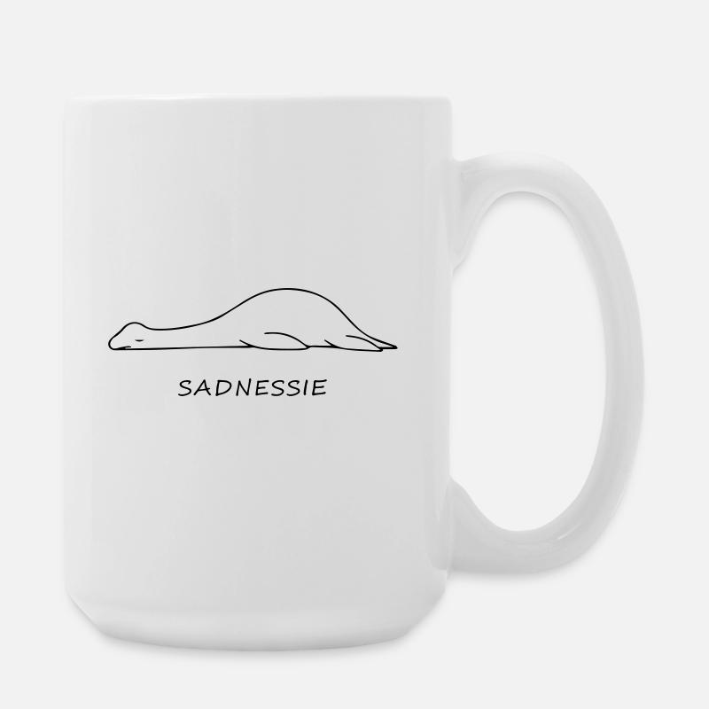 nessie - Large Mug 440 ml - white