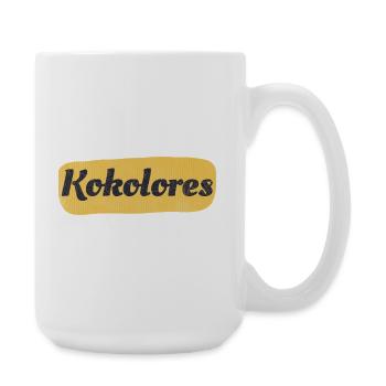 Heute mal wieder totaler Kokolores - Große Tasse 440 ml - Weiß - Rechts