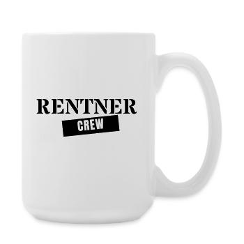 Équipage retraité - Équipe de cadeaux de retraite - Grande tasse 440 ml - blanc - Droite