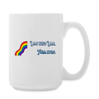 I am what I am - Large Mug 440 ml - white - Right