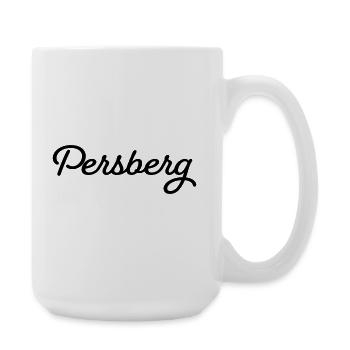 Persberg black - Large Mug 440 ml - white - Right