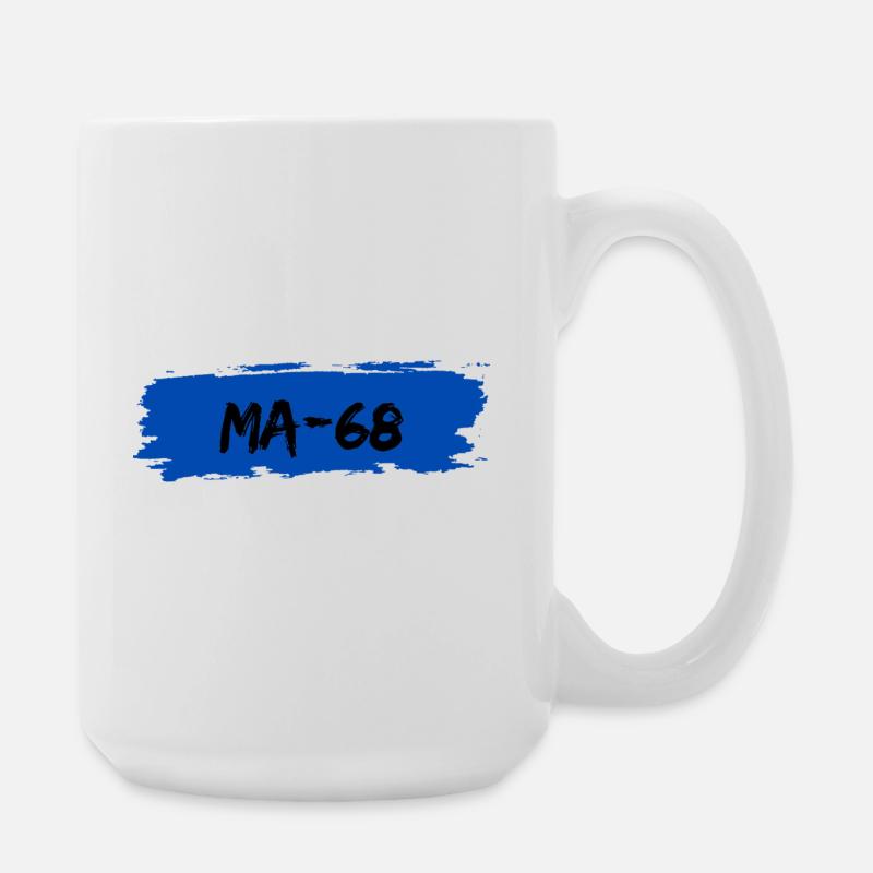 Mannheim - Große Tasse 440 ml - Weiß