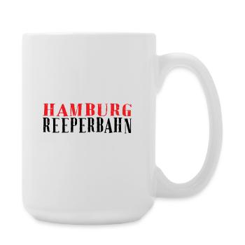 Hamburg Vintage Rubber Stamp - Large Mug 440 ml - white - Right