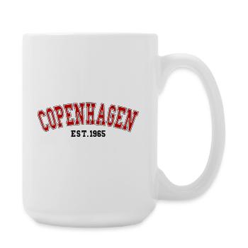 Copenhague Est 1965 - Grande tasse 440 ml - blanc - Droite