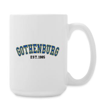 Gothenburg Est. 1985 - Large Mug 440 ml - white - Right