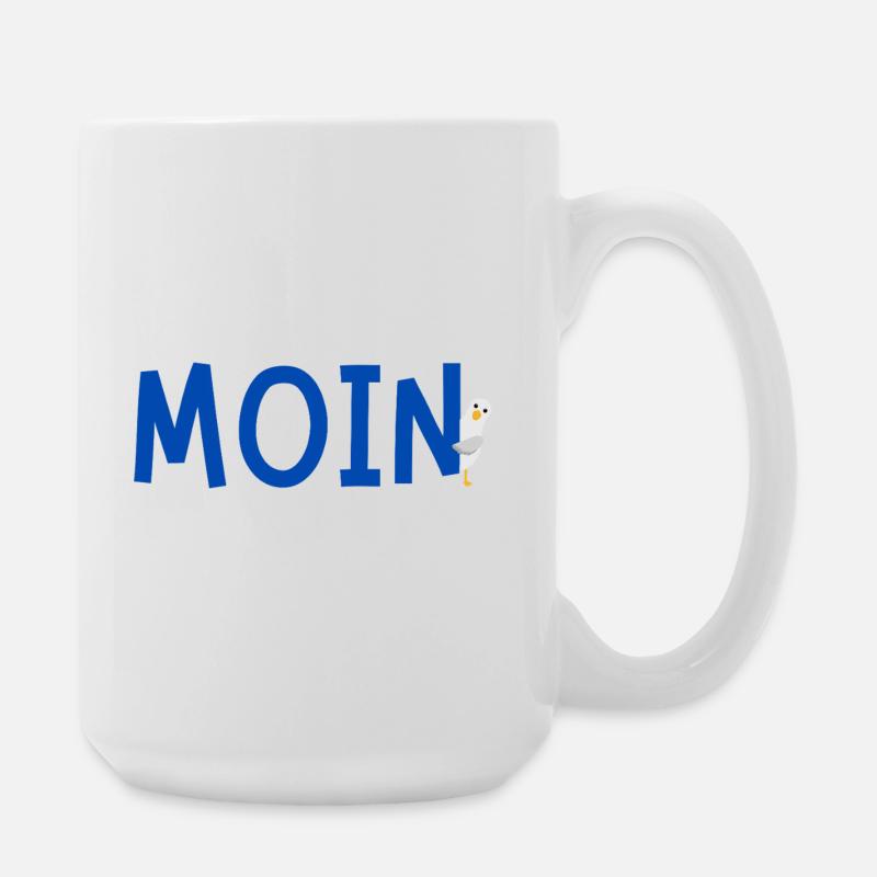 MOIN - Große Tasse 440 ml - Weiß