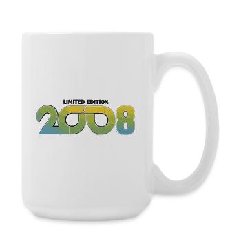 Limited Edition 2008 Retro - Large Mug 440 ml - white - Right