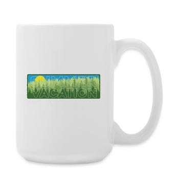 Vacances d’été Randonnée Aperçu - Grande tasse 440 ml - blanc - Droite