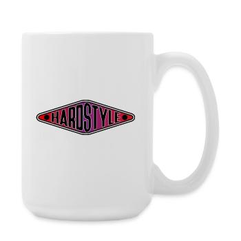 Hardstyle Hemd - Hardcore Techno Rave Vibes - Große Tasse 440 ml - Weiß - Rechts
