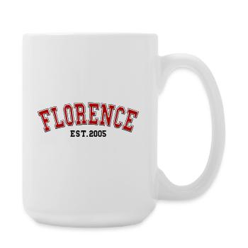 Florence Est. 2005 - Grande tasse 440 ml - blanc - Droite
