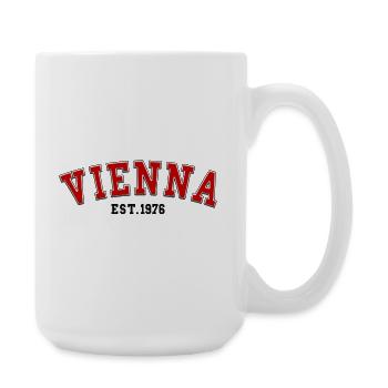 Vienne fondée en 1976 - Grande tasse 440 ml - blanc - Droite
