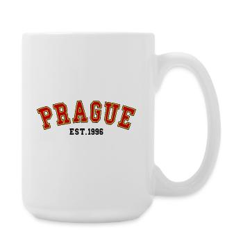 Prag gegründet 1996 - Große Tasse 440 ml - Weiß - Rechts
