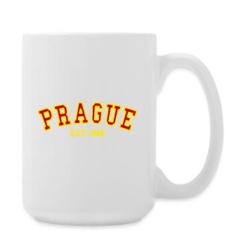 Prag gegründet 1986 - Große Tasse 440 ml - Weiß - Rechts