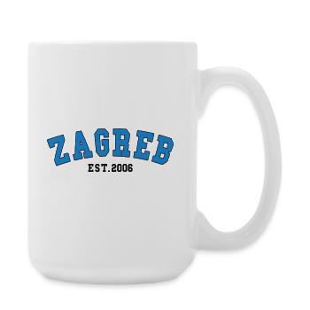 Zagreb Fondée en 2006 - Grande tasse 440 ml - blanc - Droite