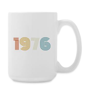 1976 Geschenk 1976 Vintage 1976 - Große Tasse 440 ml - Weiß - Rechts