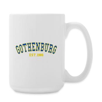Gothenburg Est. 1986 - Large Mug 440 ml - white - Right