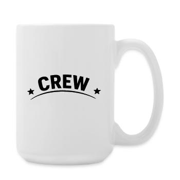 équipage - Grande tasse 440 ml - blanc - Droite