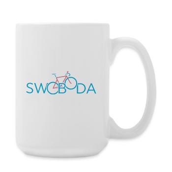 SWOBODA - Große Tasse 440 ml - Weiß - Rechts