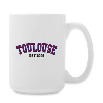 Toulouse Fondée en 2006 - Grande tasse 440 ml - blanc - Droite